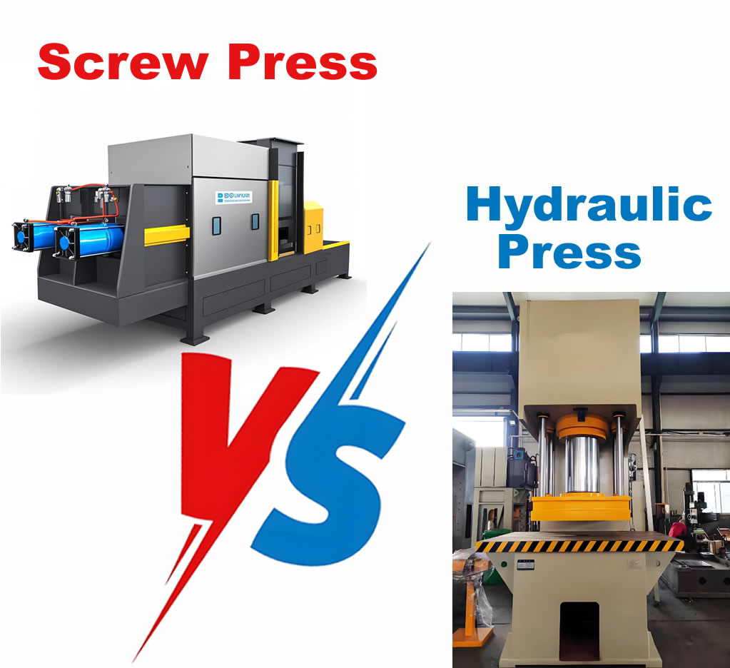 Screw Press vs. Hydraulic Press