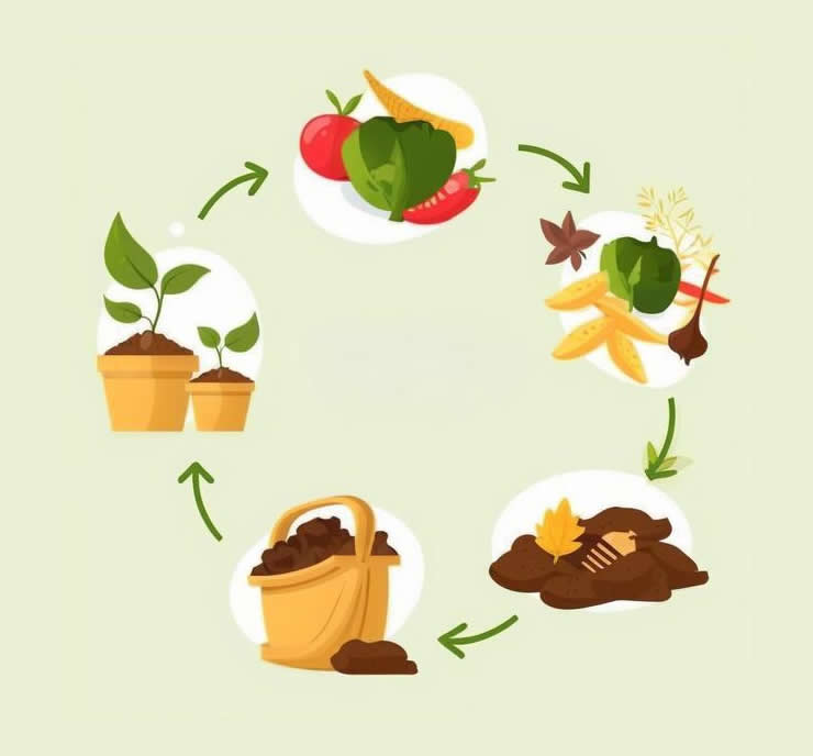 Screw Press for Food Waste Composting